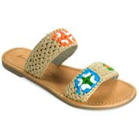 band of the free Shoes - Band of the Free Natural Crochet Sandals